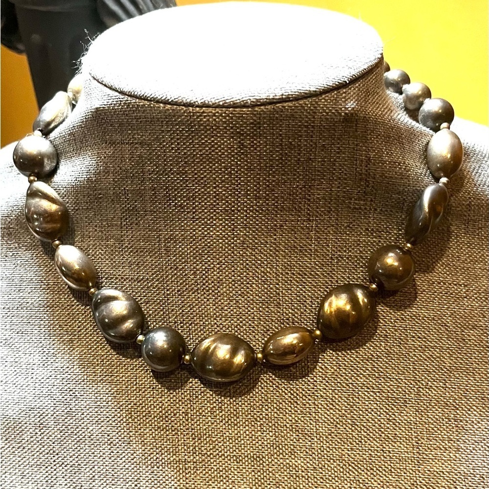 Vintage Dauplaise Silver Tone Necklace